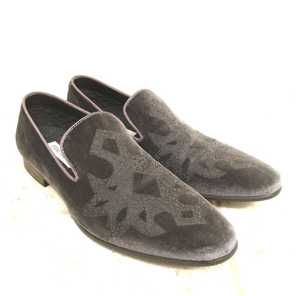 men's velvet dress slippers